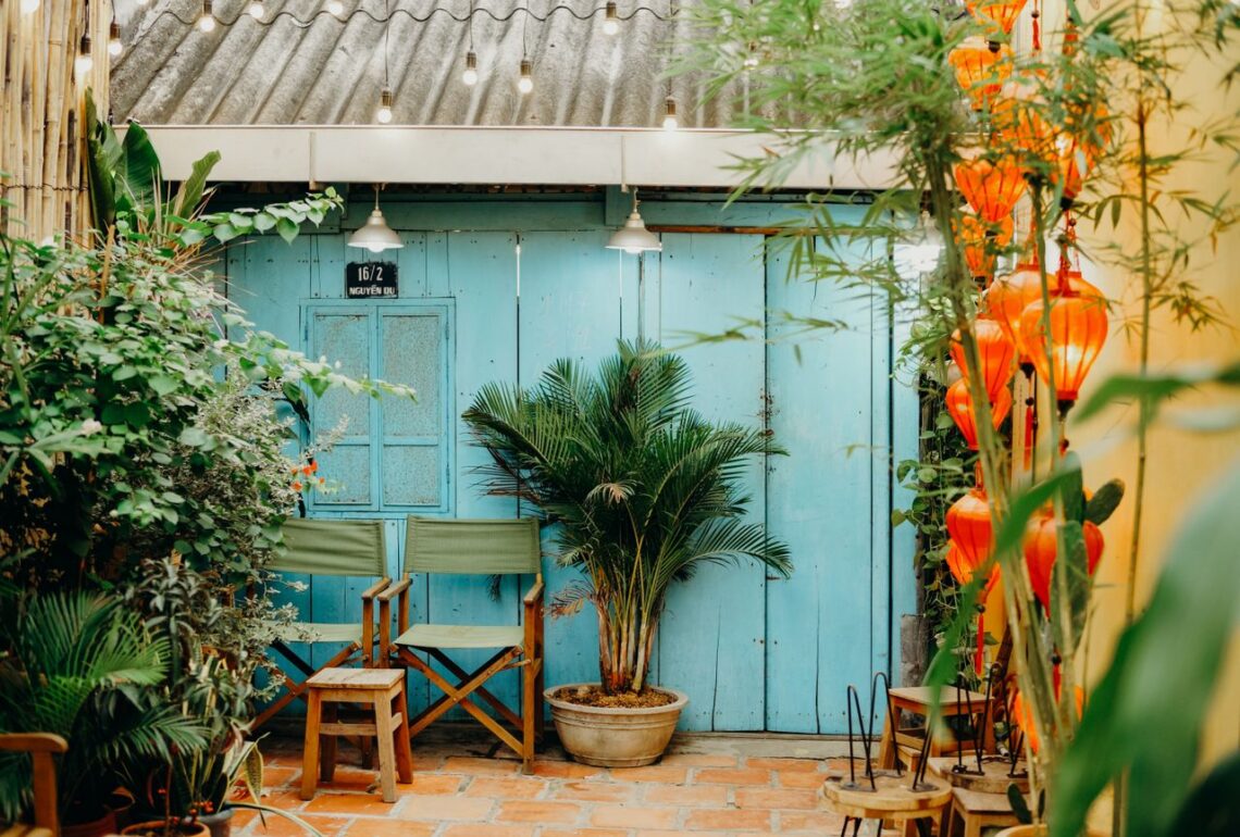 back garden